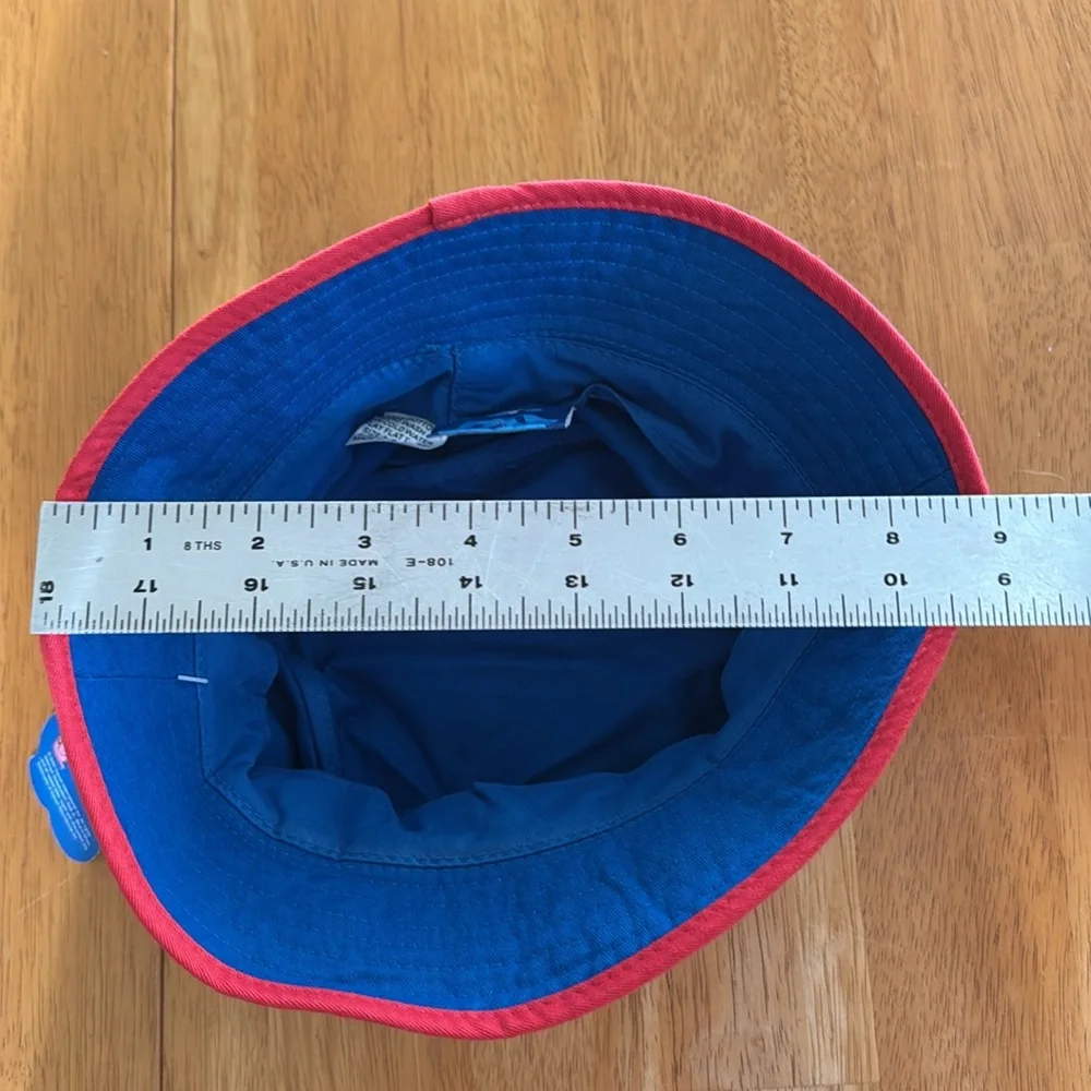 NWT Vintage Blue’s Clues Kids' Blue and Red Bucket Hat Size 3-6 See Measurements